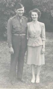 My grandparents together circa World War Two